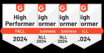 G2 Badges High Performer Fall 2024